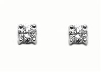 Orecchini Damiani Donna Scelgo Te in Oro bianco Diamante 20083698 - 20083698
